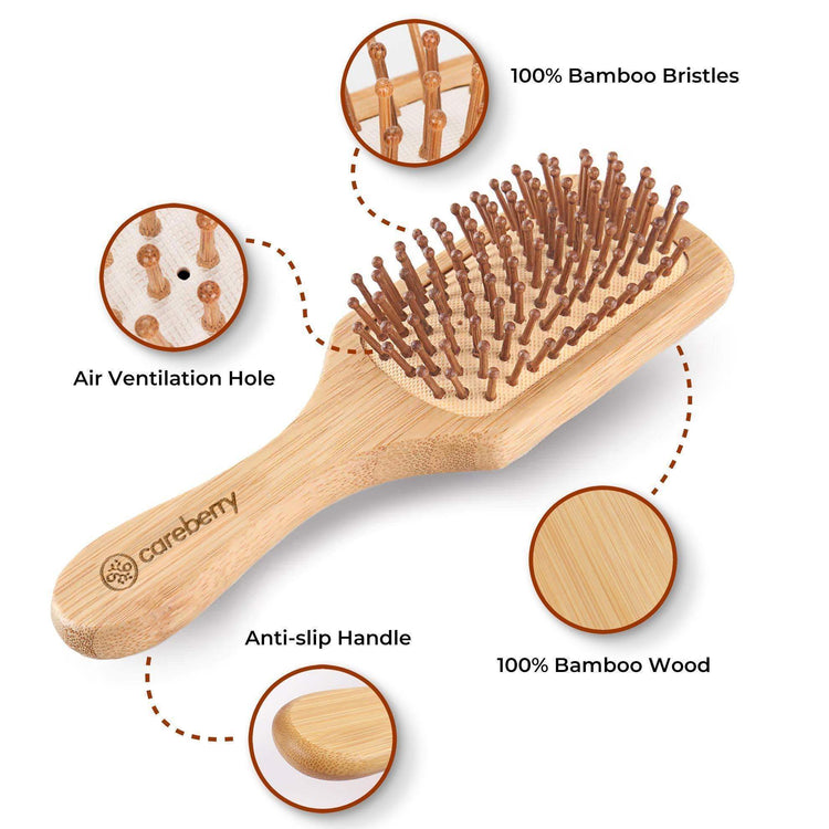 Bamboo Brilliance Paddle Hairbrush