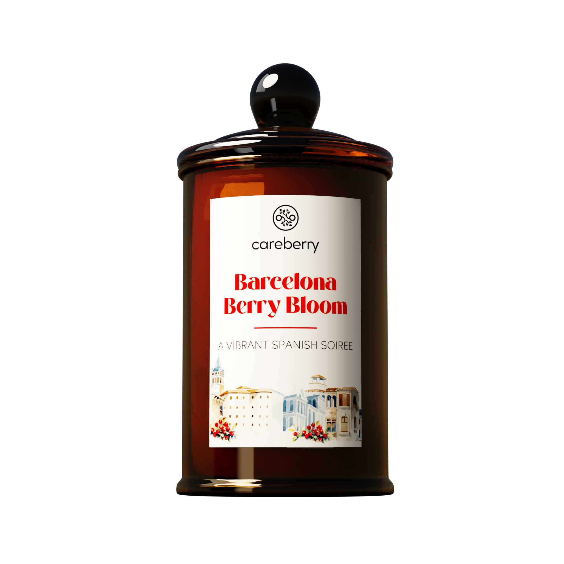 Barcelona Berry Bloom Candle 100g