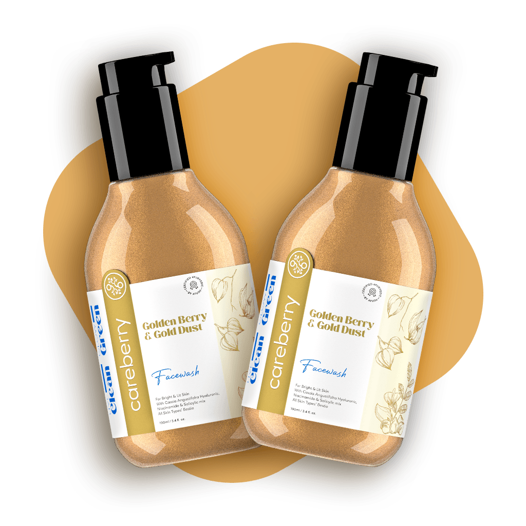 Golden Berry & Gold Dust Face Wash – Pack of 2 (100ml Each)